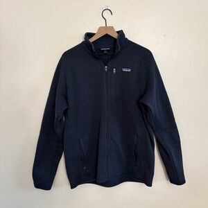 Patagonia Men's Better Sweater Fleece Jacket | New Navy | Men’s Size Large